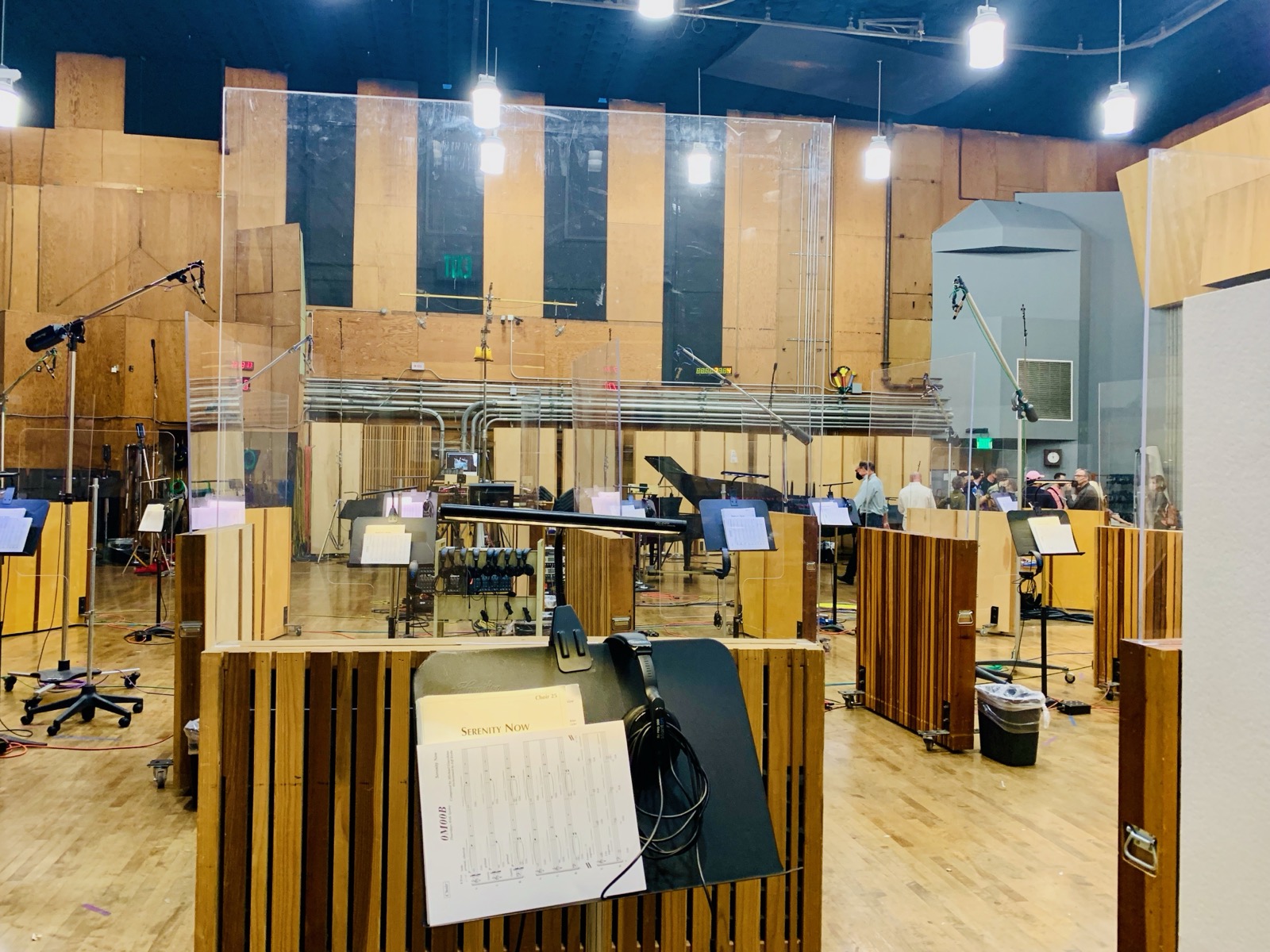 Spider-Man: No Way Home scoring stage session.