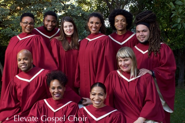 Elevate Gospel Choir in session