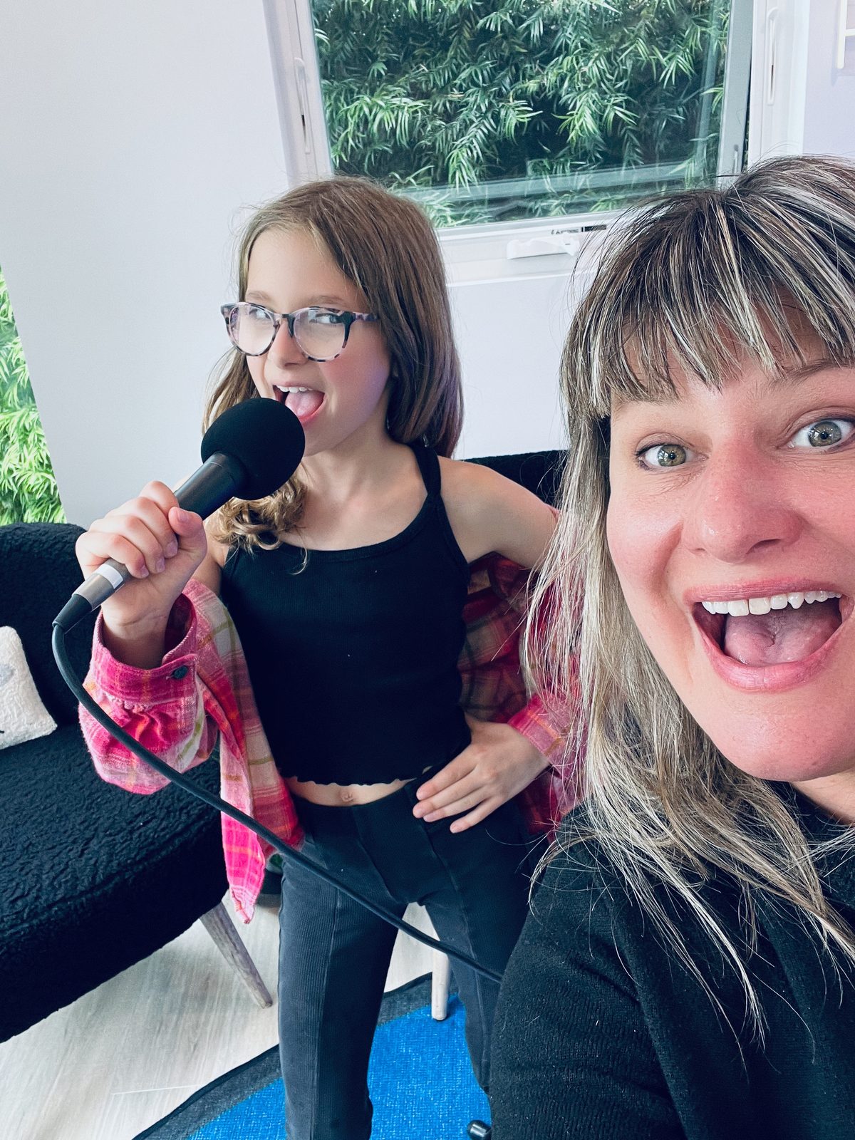 Adara — singing lesson, Studio C
