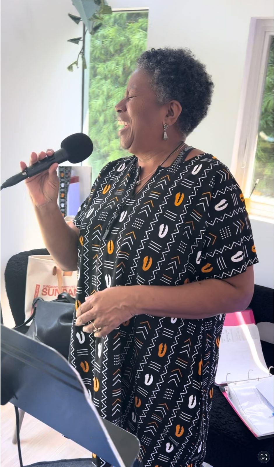 Carlease — singing lesson, Studio C